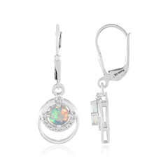 Boucles d'oreilles en argent et Opale Welo
