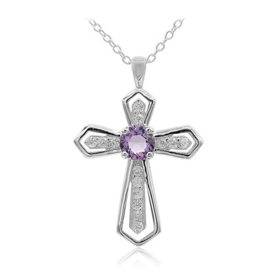 Collier en argent et Améthyste
