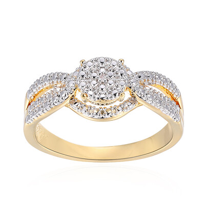 Bague en laiton et Diamant I3 (I) (Juwelo Style)