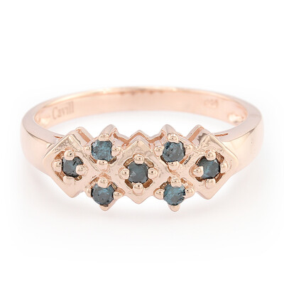Bague pour homme en argent et Diamant fantaisie
