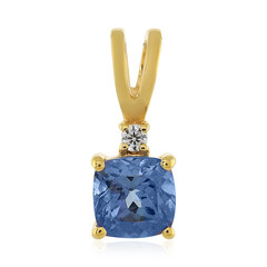 Pendentif en argent et Tanzanite