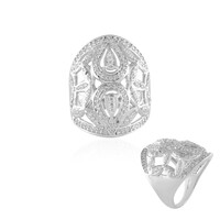 Bague en argent et Zircon