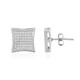Boucles d'oreilles en argent et Zircon