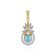 Pendentif en argent et Turquoise Sleeping Beauty