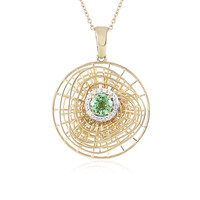 Collier en or et Grenat Tsavorite du Kenya (Ornaments by de Melo)