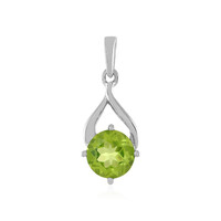 Pendentif en argent et Péridot