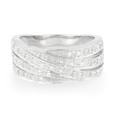 Bague en argent et Zircon