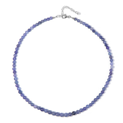 Collier en argent et Tanzanite