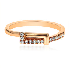 Bague en or et Diamant SI1 (H) (CIRARI)