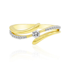 Bague en or et Diamant IF (D)