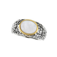 Bague en argent et Nacre
