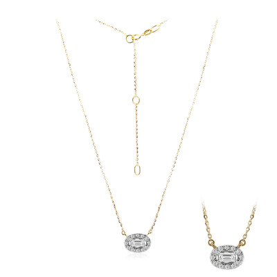 Collier en or et Diamant SI1 (G) (Annette)