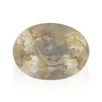  Quartz rutile (Cheveux de Vénus) (gemme et boîte de collection)