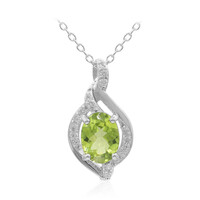 Collier en argent et Péridot
