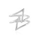 Bague en argent et Diamant I2 (H) (de Melo)