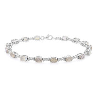 Bracelet en argent et Labradorite