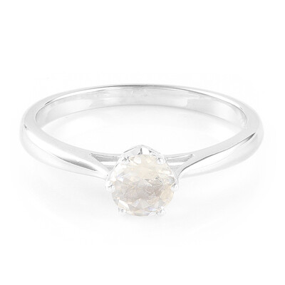 Bague en argent et Orthose