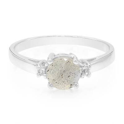 Bague en argent et Spectrolite
