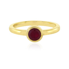 Bague en argent et Rubis