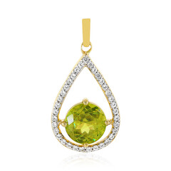 Pendentif en or et Sphène