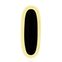 Pendentif en argent et Onyx noir