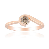 Bague en or et Diamant rose de France VS1 d'Argyle