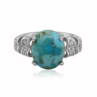 Bague en argent et Turquoise
