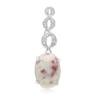 Pendentif en argent et Cinabre