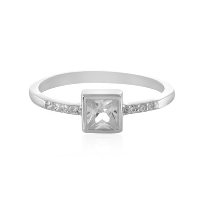Bague en argent et Zircon