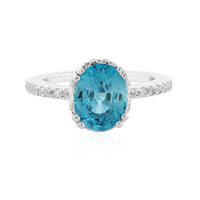 Bague en argent et Zircon de Ratanakiri