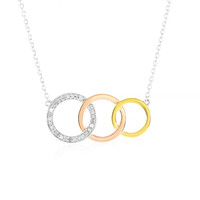 Collier en argent et Diamant I3 (J)