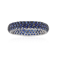 Bague en or et Saphir bleu (Estée Collection)