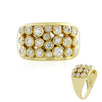 Bague en or et Diamant Flawless (F) (LUCENT DIAMONDS)