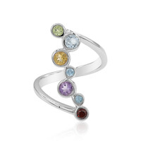 Bague en argent et Améthyste