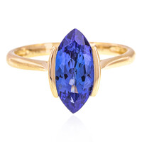 Bague en or et Tanzanite AAA (CIRARI)