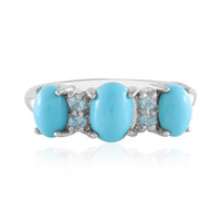 Bague en argent et Turquoise Sleeping Beauty (Faszination Türkis)