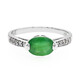 Bague en argent et Emeraude de Bahia