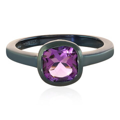 Bague en argent et Améthyste