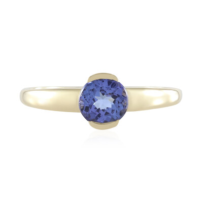 Bague en or et Tanzanite AAA
