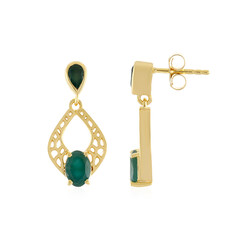 Boucles d'oreilles en argent et Grandidierite