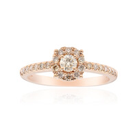 Bague en or et Diamant rose de France SI1 d'Argyle 