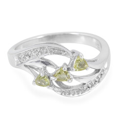 Bague en argent et Apatite Xia