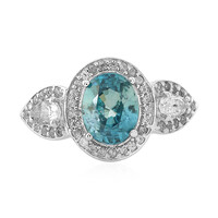 Bague en argent et Zircon de Ratanakiri