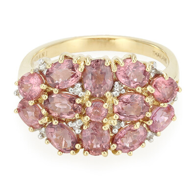 Bague en or et Saphir Padparadscha non chauffé (AMAYANI)
