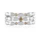 Bague en or et Diamant champagne SI2