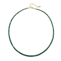 Collier en argent et Emeraude