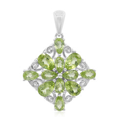 Pendentif en argent et Péridot