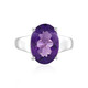 Bague en argent et Améthyste de Sibérie