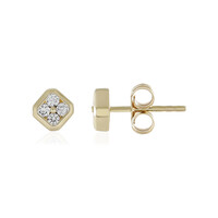 Boucles d'oreilles en or et Diamant I2 (I)