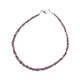 Bracelet en argent et Diamant pourpre (CUSTODANA)